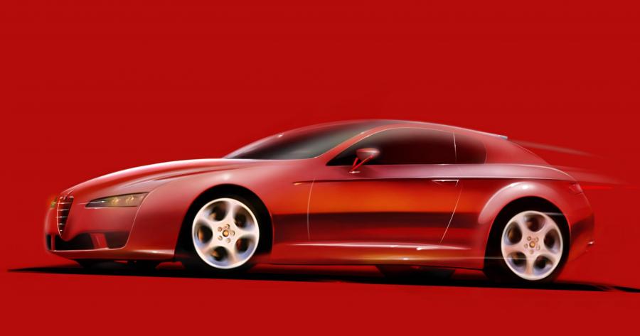  Alfa Romeo Brera Concept 2002 года  (фото 18 из 23)